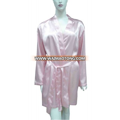 Bridal satin wedding robe